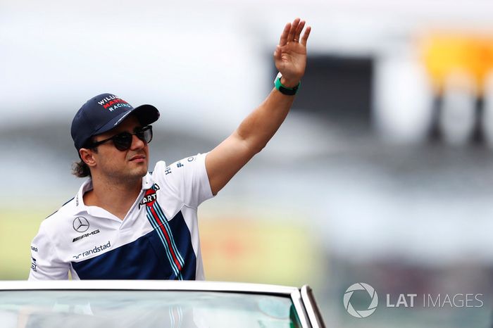 Felipe Massa, Williams, en el desfile