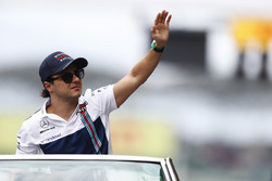 Felipe Massa, Williams, en el desfile