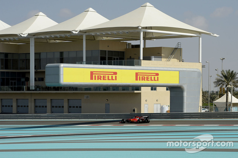 Kimi Raikkonen, Ferrari testing the new 2017 Pirelli tyres