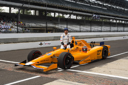Fernando Alonso, Andretti Autosport, Honda, offizielles Qualifying-Bild