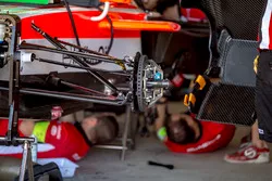 Mahindra Racing mechanics