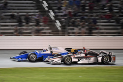 Scott Dixon, Chip Ganassi Racing Honda, Will Power, Team Penske Chevrolet