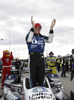 Race winner Graham Rahal, Rahal Letterman Lanigan Racing Honda