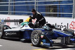 Patrick Carpentier mit Formel-E-Auto