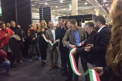 Il sindaco di Verona, Flavio Tosi, e l'attore Renato Pozzetto al Motor Bike Expo