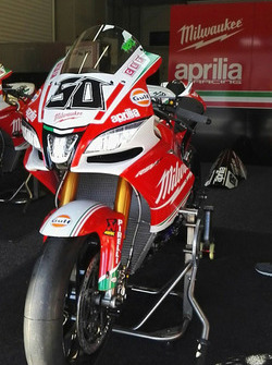 Aprilia RSV4 RF of Eugene Laverty, Milwaukee Aprilia World Superbike Team