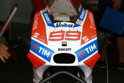 La moto de Jorge Lorenzo, Ducati Team