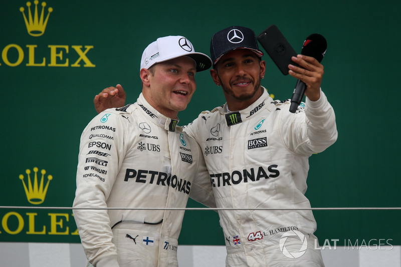 Strong start to Bottas' Mercedes career