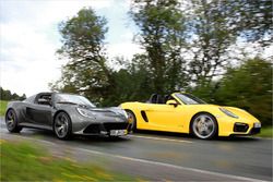 Porsche Boxter GTS vs. Lotus Exige S