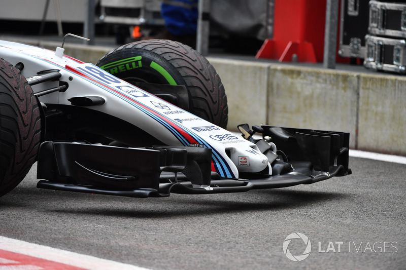 Williams FW40 nose and front wing
