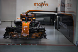 McLaren MCL32 nel garage