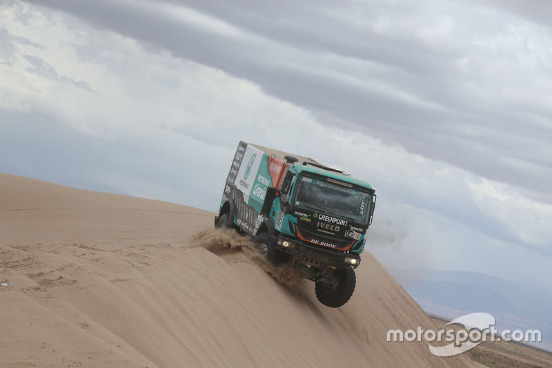 #507 Team De Rooy, IVECO: Ton Van Genugten, Anton Van Limpt, Bernard Der Kinderen