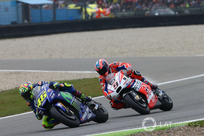 Valentino Rossi, Yamaha Factory Racing, Danilo Petrucci, Pramac Racing