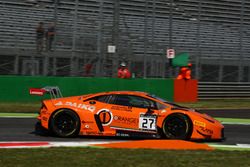 #27 Orange 1 Team Lazarus, Lamborghini Huracan GT3: Fabrizio Crestani, Gustavo Yacaman, Nicolas Pohler