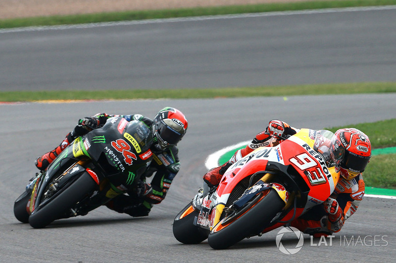 Marc Marquez, Repsol Honda Team, Jonas Folger, Monster Yamaha Tech 3