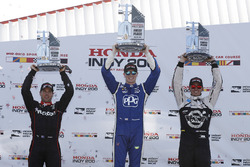 Podium: 1. Josef Newgarden, Team Penske Chevrolet; 2. Will Power, Team Penske Chevrolet; 3. Graham R