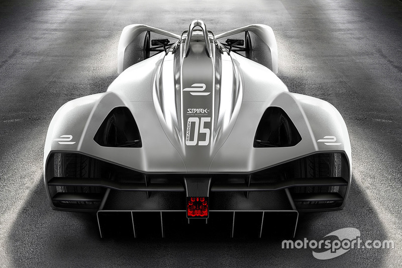Rancangan mobil Formula E Spark Racing