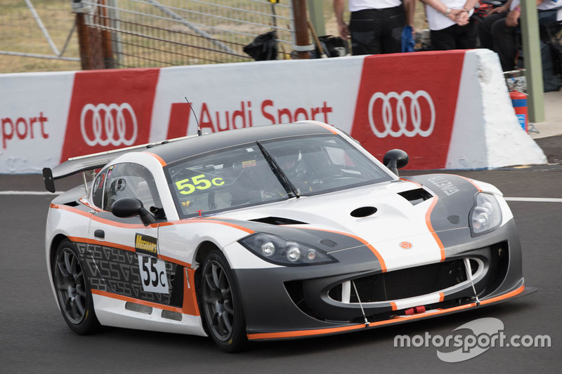 Unfall: #55 RA Motorsports, Ginetta G55