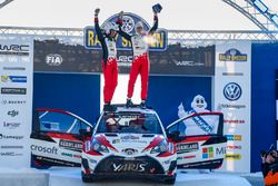 Winners Jari-Matti Latvala, Miikka Anttila, Toyota Yaris WRC, Toyota Racing