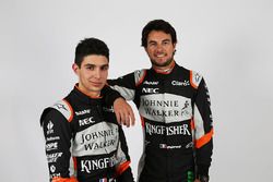 Esteban Ocon, Sahara Force India F1 Team et son équipier Sergio Perez, Sahara Force India F1