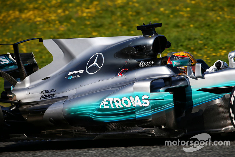 2017: Lewis Hamilton, Mercedes AMG F1 W08