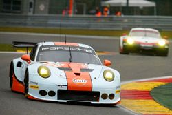 #86 Gulf Racing, Porsche 911 RSR: Michael Wainwright, Ben Barker, Nick Foster