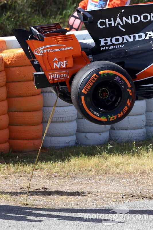 El coche de Fernando Alonso, McLaren MCL32