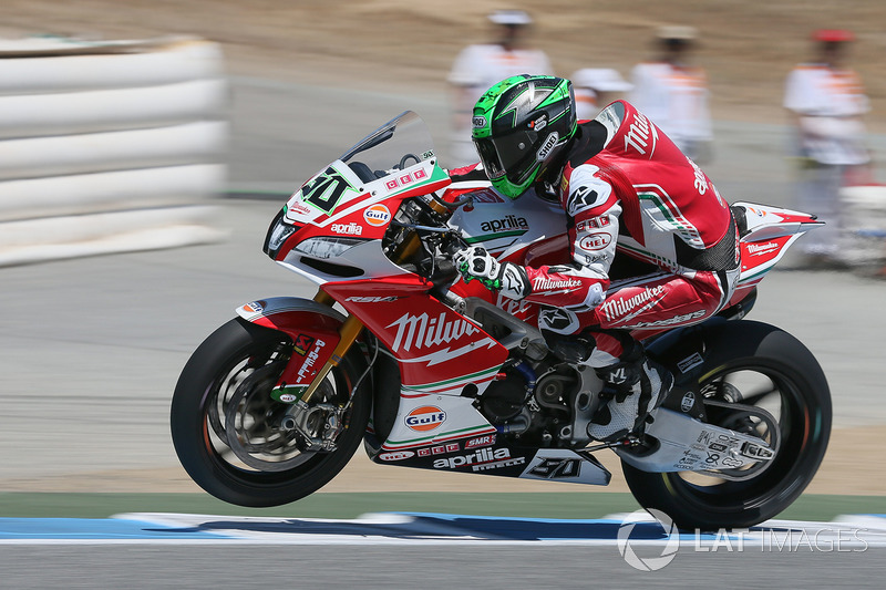 Eugene Laverty, Milwaukee Aprilia