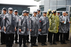 Paddock security keep dry in the conditions