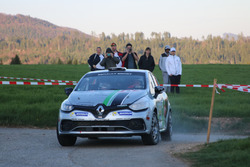 Florian Gonon, Sarah Tharin, Renault Clio R3T, Gonon Rally Team