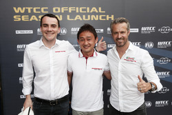 Norbert Michelisz, Ryo Michigami, Tiago Monteiro, Honda Racing Team JAS, Honda Civic WTCC