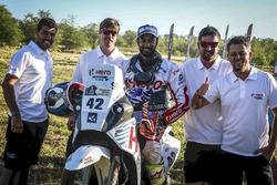 #42 Hero MotoSports Team Rally: Сі-Ес Сантош