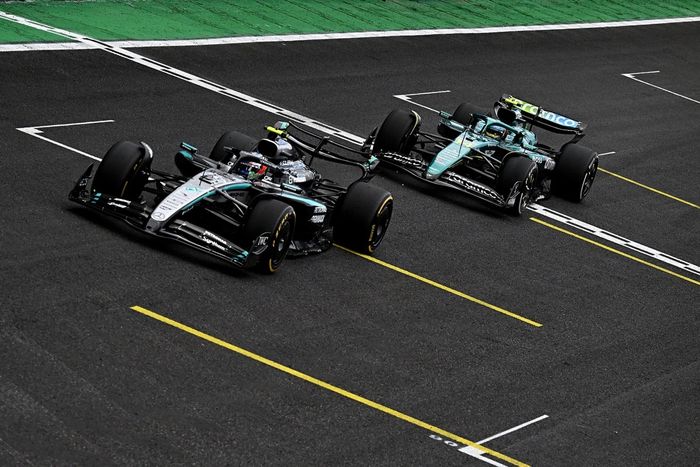 Fernando Alonso, Aston Martin Racing, Andrea Kimi Antonelli, Mercedes