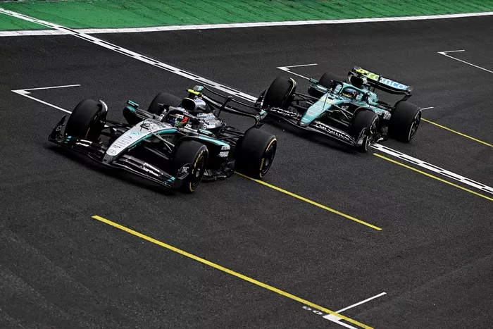 Fernando Alonso, Aston Martin Racing, Andrea Kimi Antonelli, Mercedes