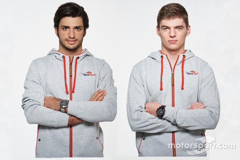 Carlos Sainz Jr. y Max Verstappen, Scuderia Toro Rosso