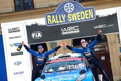 Elfyn Evans, Craig Parry, M-Sport Ford Fiesta WRC