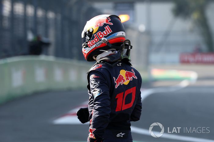 Pierre Gasly, Scuderia Toro Rosso en la FP3