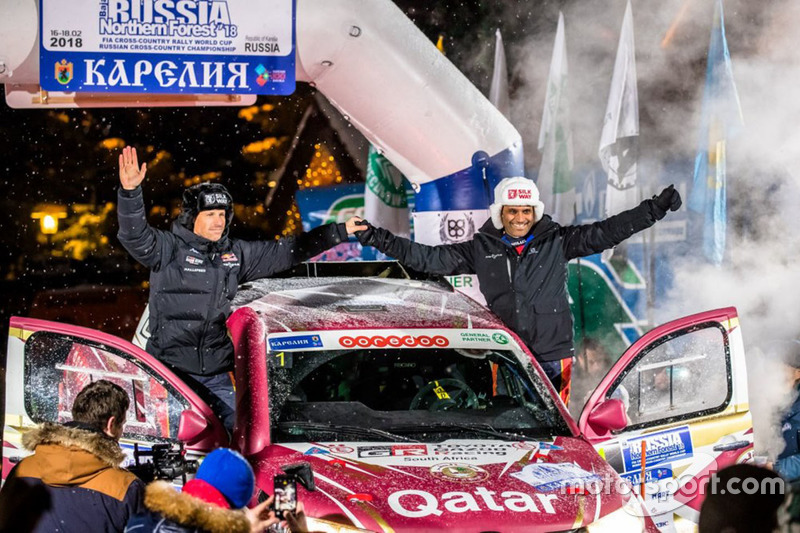 #1 Tamim AL-Majd Team Toyota Hilux Overdrive: Nasser Al-Attiyah, Mathieu Baumel