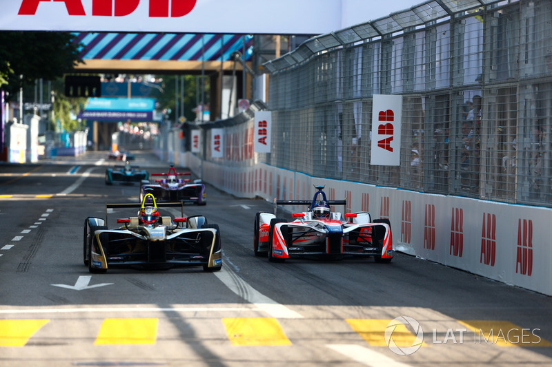 Jean-Eric Vergne, Techeetah, Nick Heidfeld, Mahindra Racing