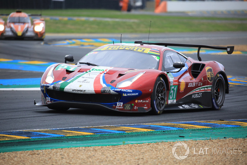 #51 AF Corse Ferrari 488 GTE EVO: Alessandro Pier Guidi, James Calado, Daniel Serra