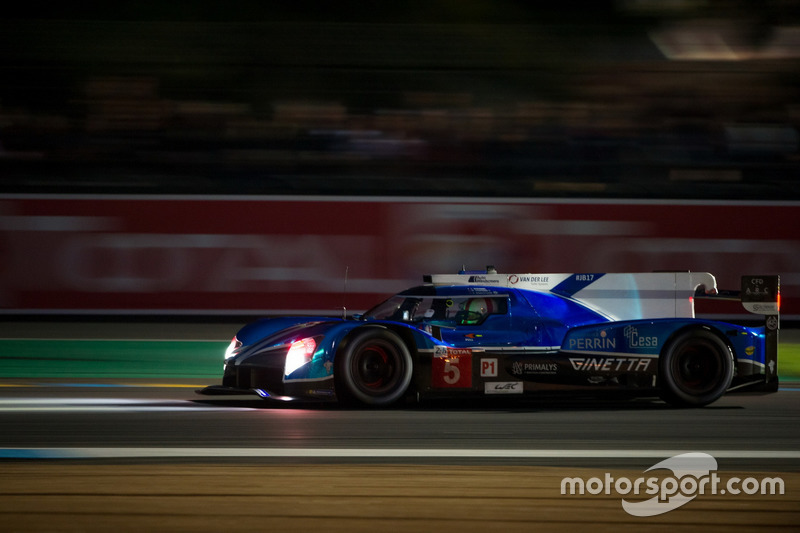 #5 CEFC TRSM RACING Ginetta G60-LT-P1: Charles Robertson, Michael Simpson, Leo Roussel