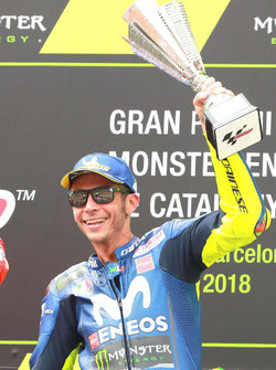 Podium: Valentino Rossi, Yamaha Factory Racing