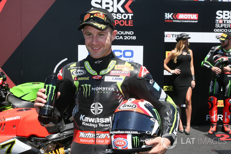 Le vainqueur : Jonathan Rea, Kawasaki Racing
