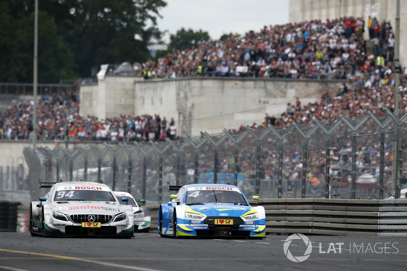 Robin Frijns, Audi Sport Team Abt Sportsline, Audi RS5 DTM, Pascal Wehrlein, Mercedes-AMG Team HWA, Mercedes-AMG C63 DTM