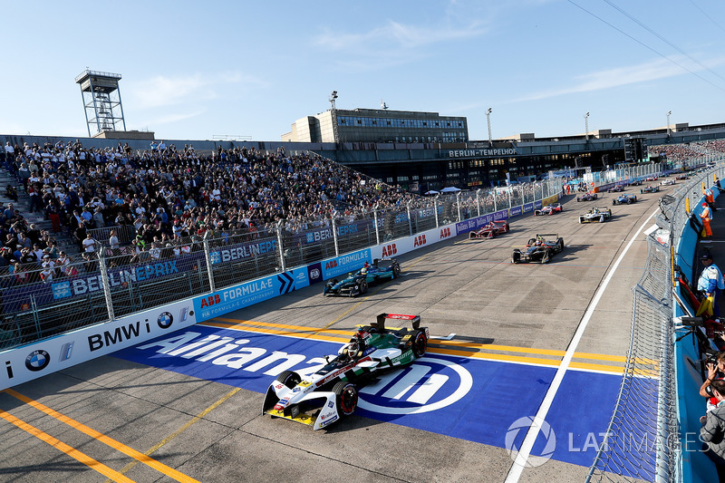 Daniel Abt, Audi Sport ABT Schaeffler, Oliver Turvey, NIO Formula E Team, Jérôme d'Ambrosio, Dragon