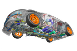 Prodrive GCK Renault Megane RS drawing