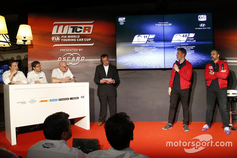 Thed Björk, Yvan Muller, Yvan Muller Racing
