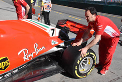 Ferrari SF71H, dettaglio posteriore
