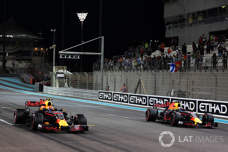 Max Verstappen, Red Bull Racing RB13, Daniel Ricciardo, Red Bull Racing RB13