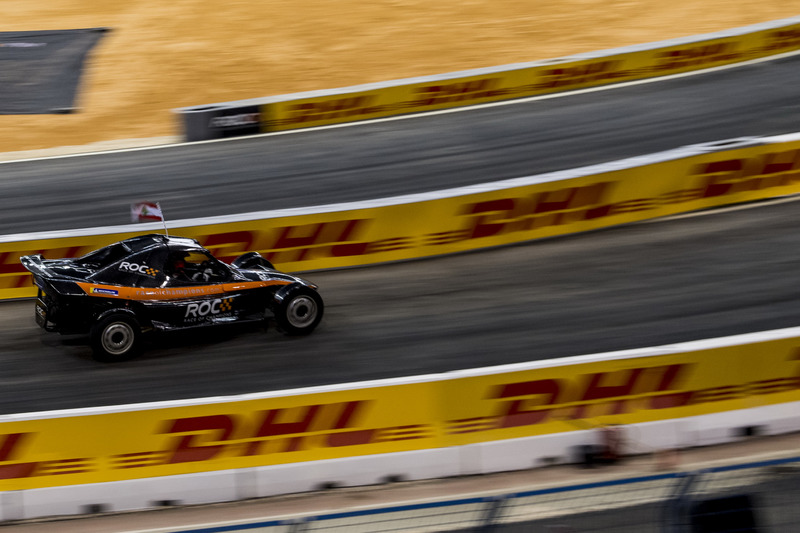 Mansour Chebli of Team Lebanon driving the ROC Car